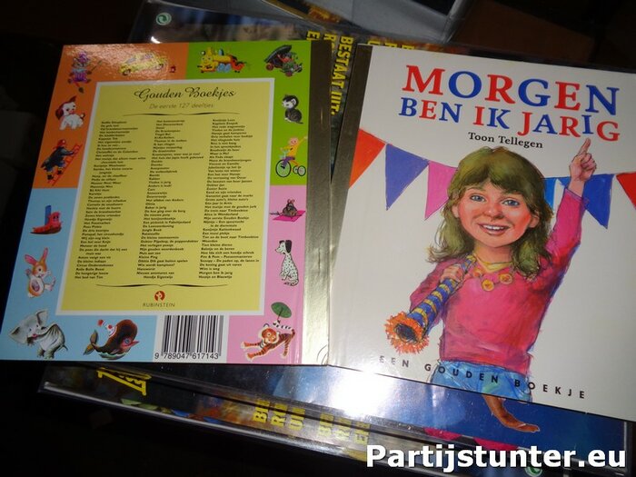 gouden boekje morgen ben ik jarig, gouden boekje morgen ben ik jarig