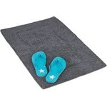 PARTIJ BADMAT GRIJS 50X80CM RELAXDAYS