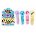 PARTIJ BELLENBLAAS UNICORN 14CM IN DISPLAY