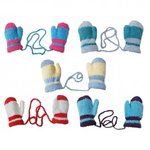 PARTIJ FLUFFY KINDER WANTEN IN DIVERSE KLEUREN