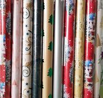 PARTIJ KERST CADEAUPAPIER 200X70CM 