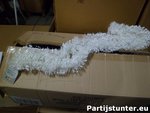PARTIJ KERSTSLINGER WINTER WHITE 75MM X 2 METER