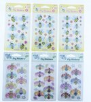 STICKER ASSORTI 3D BIJEN