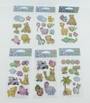 PARTIJ STICKER ASSORTI ZOO ANIMALS