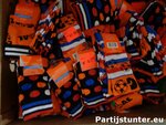PARTIJ KINDERSOKKEN VOETBAL ORANJE