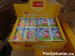 PARTIJ PEPPA PIG MINI PUZZEL IN DISPLAY