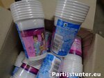 PARTIJ DISNEY VIOLETTA PLASTIC BEKERS 8X 200ML