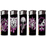 PARTIJ AANSTEKERS GRUNGE FACES MOTIEF