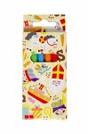 KLEURPOTLOODJES 6 STUKS KORT SINTERKLAAS