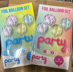 PARTIJ FOLIEBALLONNEN SET PARTY 