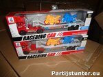 PARTIJ TRUCK SUPER POWER MET AANHANGER EN 2 MOTORS 
