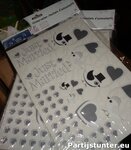 PARTIJ STICKERVELLEN JUST MARRIED 