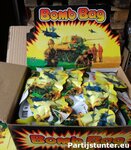 BOMB BAG IN DISPLAY
