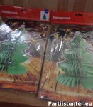 PARTIJ HONEYCOMB KERSTBOOM 30CM DE LUXE 