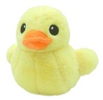 PARTIJ PLUSH EEND 14X19CM 