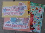 PARTIJ RAAMSTICKERS SINTERKLAAS 