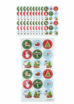 GROTE KERSTSTICKERS 