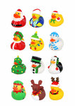 PARTIJ KERST BADEENDJES 5CM ASSORTI