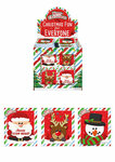 NOTITIEBOEKJES KERSTMIS 7X6CM 