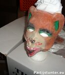 PARTIJ MASKER BEER MET KOKSMUTS