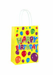 PARTIJ HAPPY BIRTHDAY PAPIEREN FEESTTAS MET HANDVATTEN