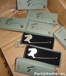 PARTIJ IJZEREN SLEUTELHANGER IN DOOSJE