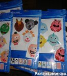 PARTIJ BALLONHOOFD 23CM PER 4 STUKS