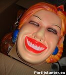 PARTIJ MASKER KONINGIN MAXIMA 