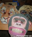 PARTIJ DIERENMASKERS GROOT