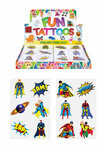 PARTIJ TATTOOVELLEN SUPERHELDEN