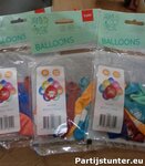 BALLONNEN 8x23CM HAPPY BIRTHDAY + LEEFTIJDEN