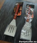 BIG JEFF BBQ SPATEL RVS 41CM HOUTEN HANDVAT 