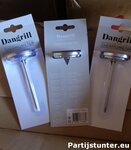 PARTIJ BBQ VLEES THERMOMETER RVS OP KAART