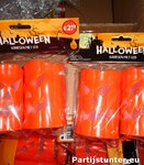 PARTIJ HALLOWEEN KAARSEN MET LED PER 2 STUKS