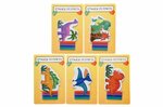 PARTIJ VINGERPOPPETJES DINOSAURUS