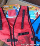 PARTIJ VEST MET 6 FOAMBULLETS 