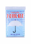 PARTIJ WEGWERP PONCHO WIT TRANSPARANT