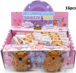 PARTIJ SQUISHY CAPYBARA 8CM SQUEEZE TOYS 