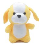 PARTIJ PLUCHE HOND 18CM ASSORTI KLEUR