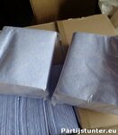 PARTIJ VAATDOEKJES BLAUW 32X39CM 