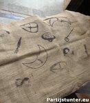 JUTE ZAK SINTERKLAAS 60X100CM