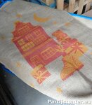 PARTIJ GROTE JUTE SINTERKLAAS ZAK 60X100CM