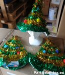 PARTIJ KERSTBOOM HOED 