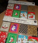 PARTIJ KERST CADEAUKAARTJES 16 STUKS PER PAKJE