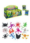 STICKY CREATURES 9-11CM IN DIVERSE KLEUREN