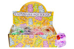 PARTIJ SQUEEZE CAPYBARA ASSORTI KLEUREN IN DISPLAY