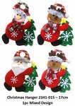 PARTIJ CHRISTMAS HANGER 17CM ASSORTI GELEVERD