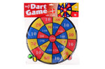 PARTIJ KLITTEBAND DARTSPEL MET 3 BALLEN 36CM