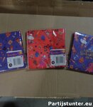 PARTIJ DE GROTE SINTERKLAAS SERVETTEN 20 STUKS 25CM PER PAKJE 2 LAAGS