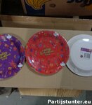 PARTIJ BORDJES 20CM DE GROTE SINTERKLAASFILM PER 8 STUKS 